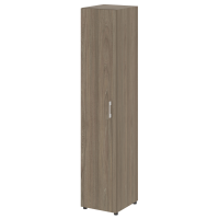 Шкаф высокий узкий левый (1 высокий фасад ЛДСП) Yalta LT.SU-1.9 L/R вяз благородный